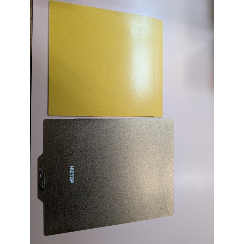 HICTOP PEI Sheet Magnetic Build Plate PEI Spring Steel X 2 With Magnet